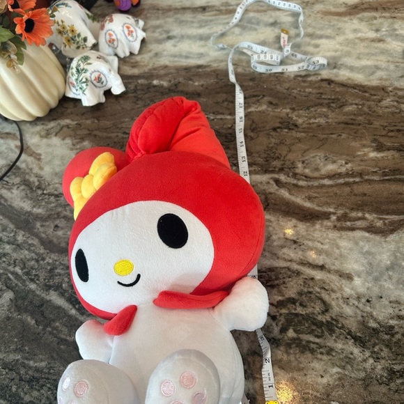 My Melody Plush Toy, BNWT (has a few stains) 17 inches - Picture 6 of 6